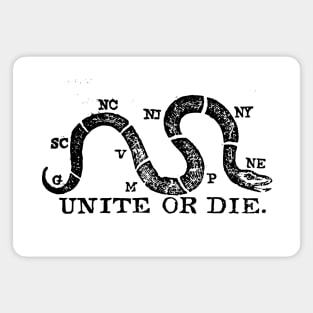 The Unite or Die Magnet